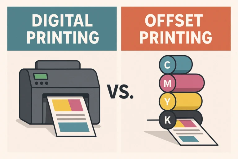 Digital Printing vs. Offset Printing for Packaging