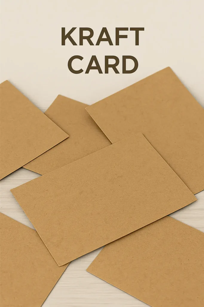Kraft Card Material