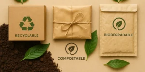 Recyclable, Compostable, and Biodegradable Packaging