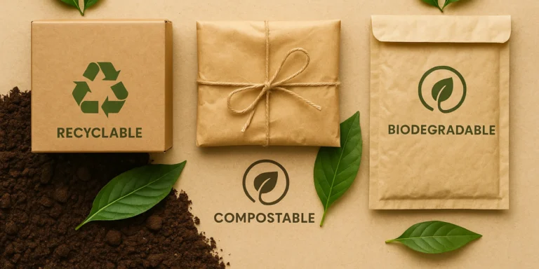 Recyclable, Compostable, and Biodegradable Packaging