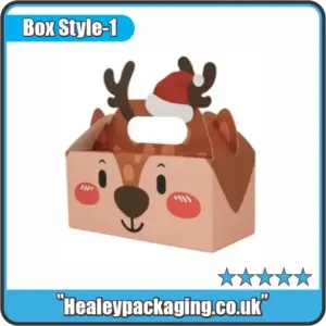 Custom Christmas Cake Boxes