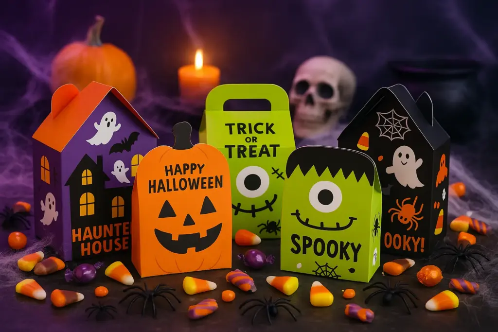 Halloween Box Ideas for Candy & Treats