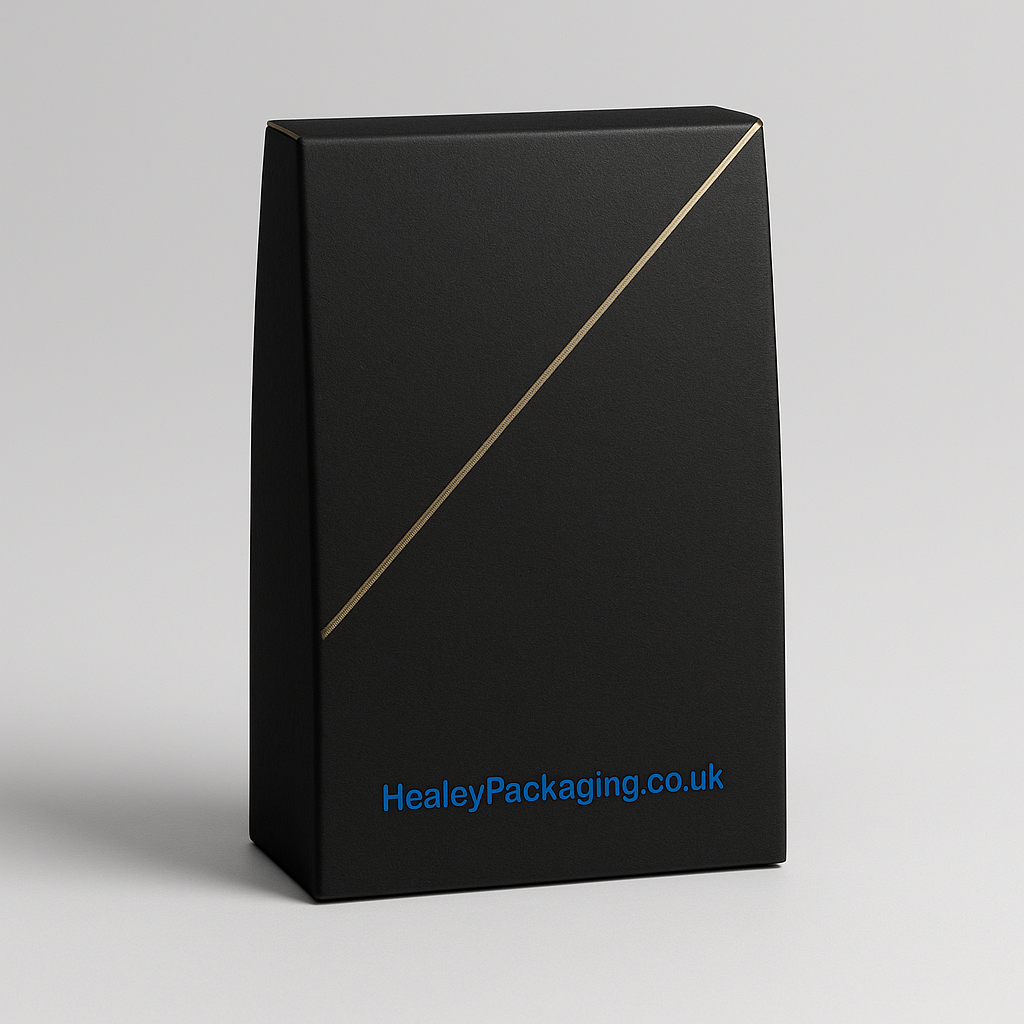 Black kraft packaging board