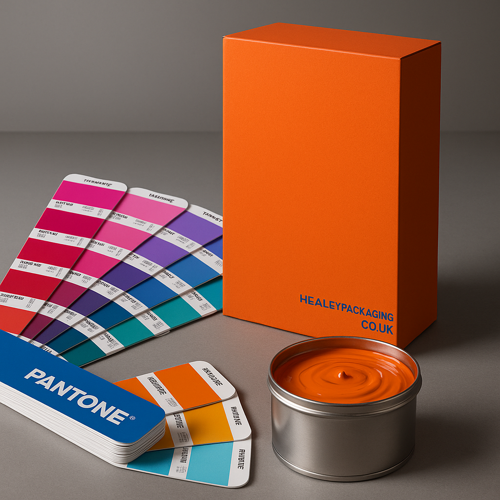Pantone ink swatches