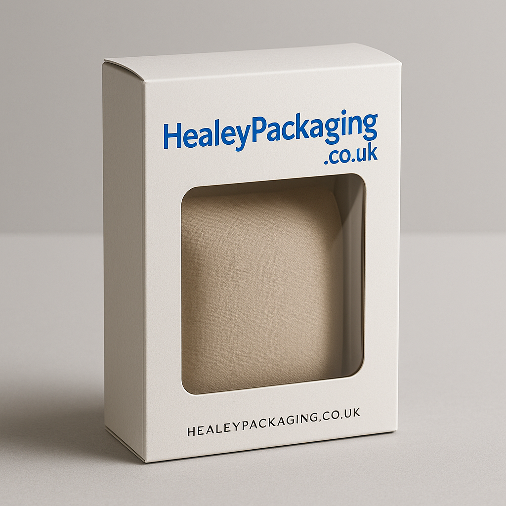 Box with die-cut window