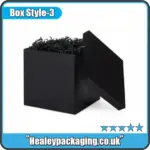 Custom Black Gift Boxes