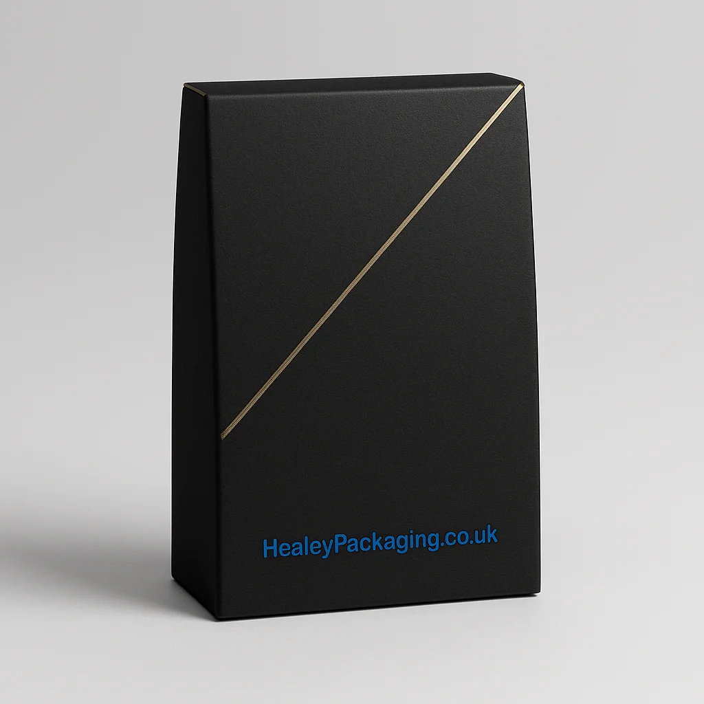 Black kraft packaging board