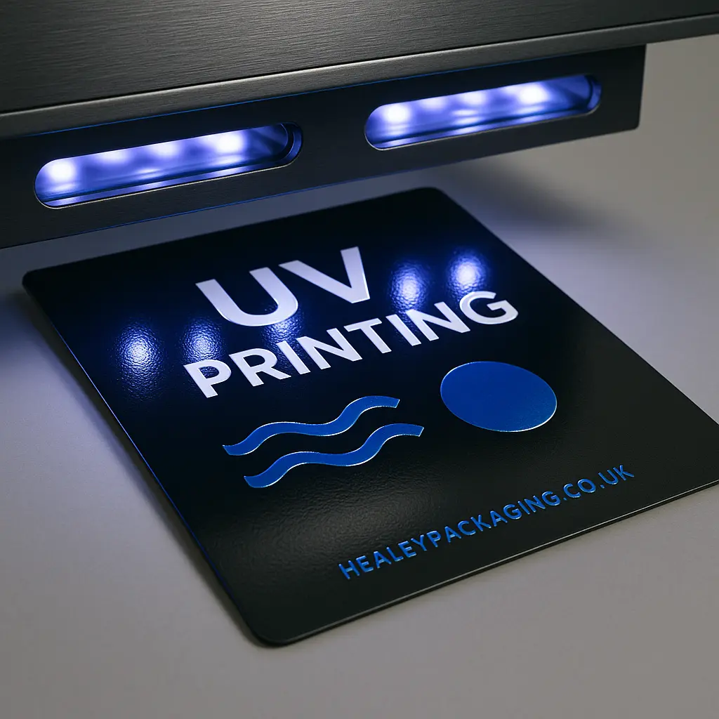 UV print on packaging