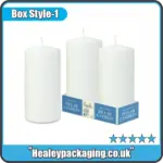 Custom Pillar Candle Boxes