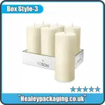 Custom Pillar Candle Boxes