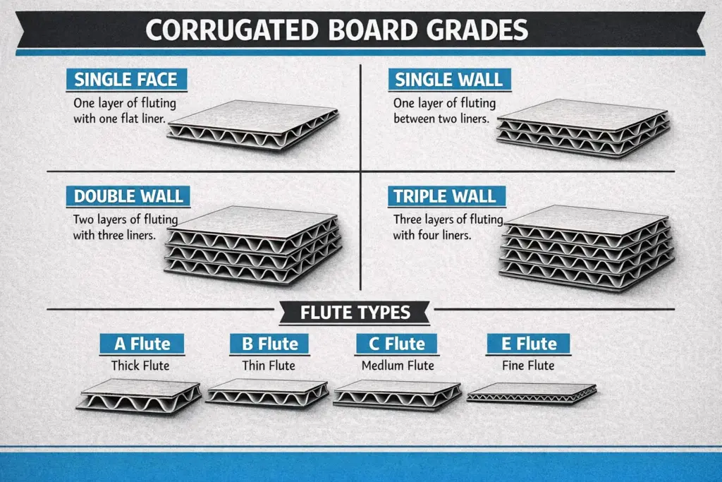 Corrugated Board Grades