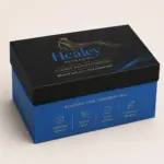 Premium luxury hair extension gift box with rigid lid