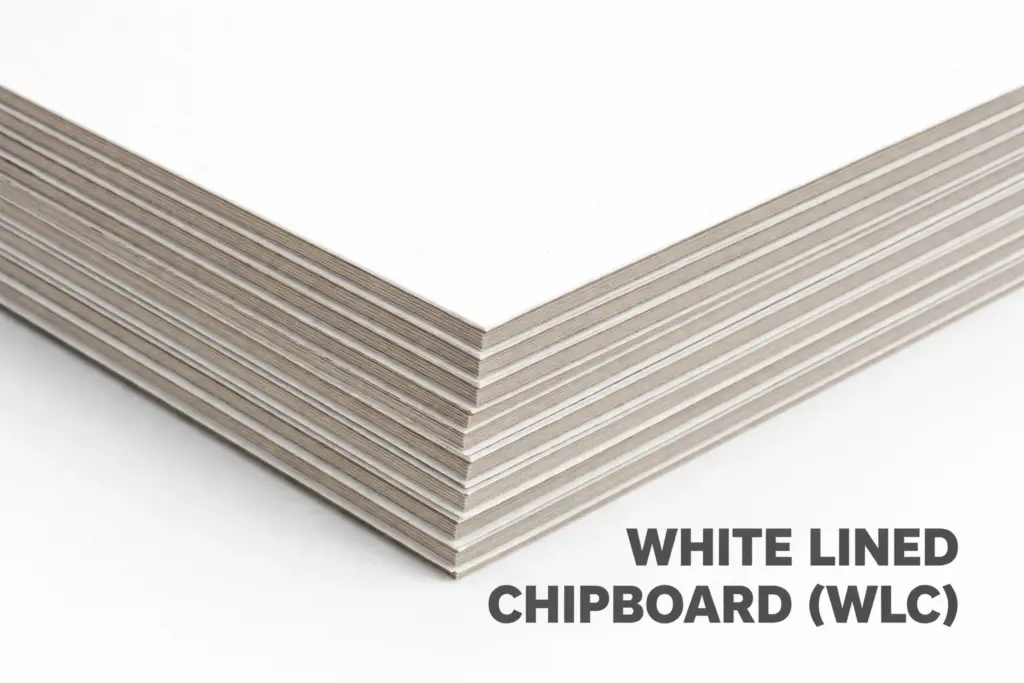 White Lined Chipboard (WLC)