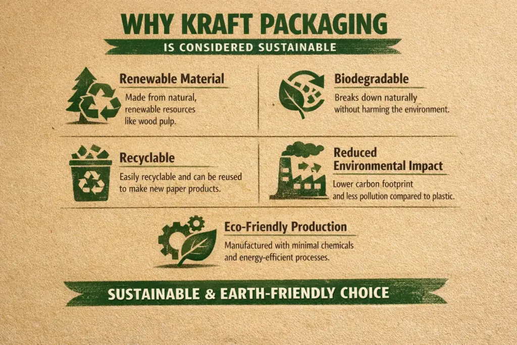 Why Kraft Packaging Is Considered Sustainable