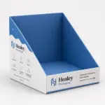 Cosmetic dump bin display for retail merchandising
