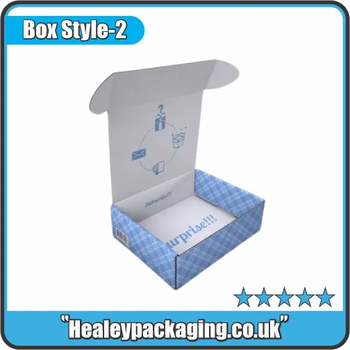 Custom subscription box with branding