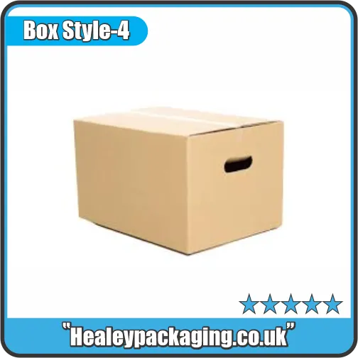 Heavy-duty double wall cardboard box for protective shipping and warehouse storage