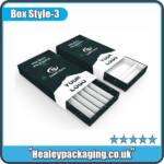 Custom child resistant drawer sleeve box with sliding tray and secure locking mechanism