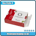 Child resistant tamper evident folding carton packaging with security tabs