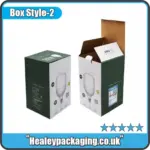 Straight tuck light bulb box designed for LED bulbs