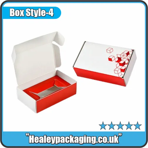 Custom folding box with cardboard insert designed to protect retail and electronic products