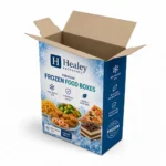 Custom frozen food corrugated box for secure packaging
