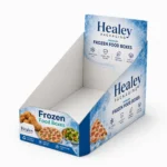 Custom frozen food display packaging box for retail
