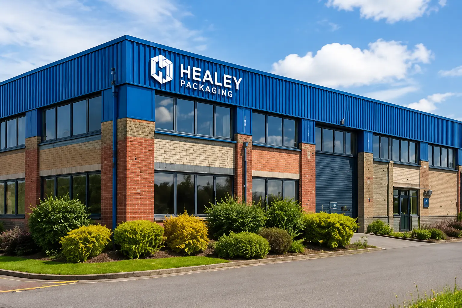 Healey Packaging headquarters and team at work