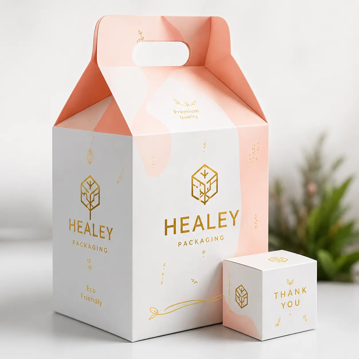 Kraft paper bag packaging by Healey