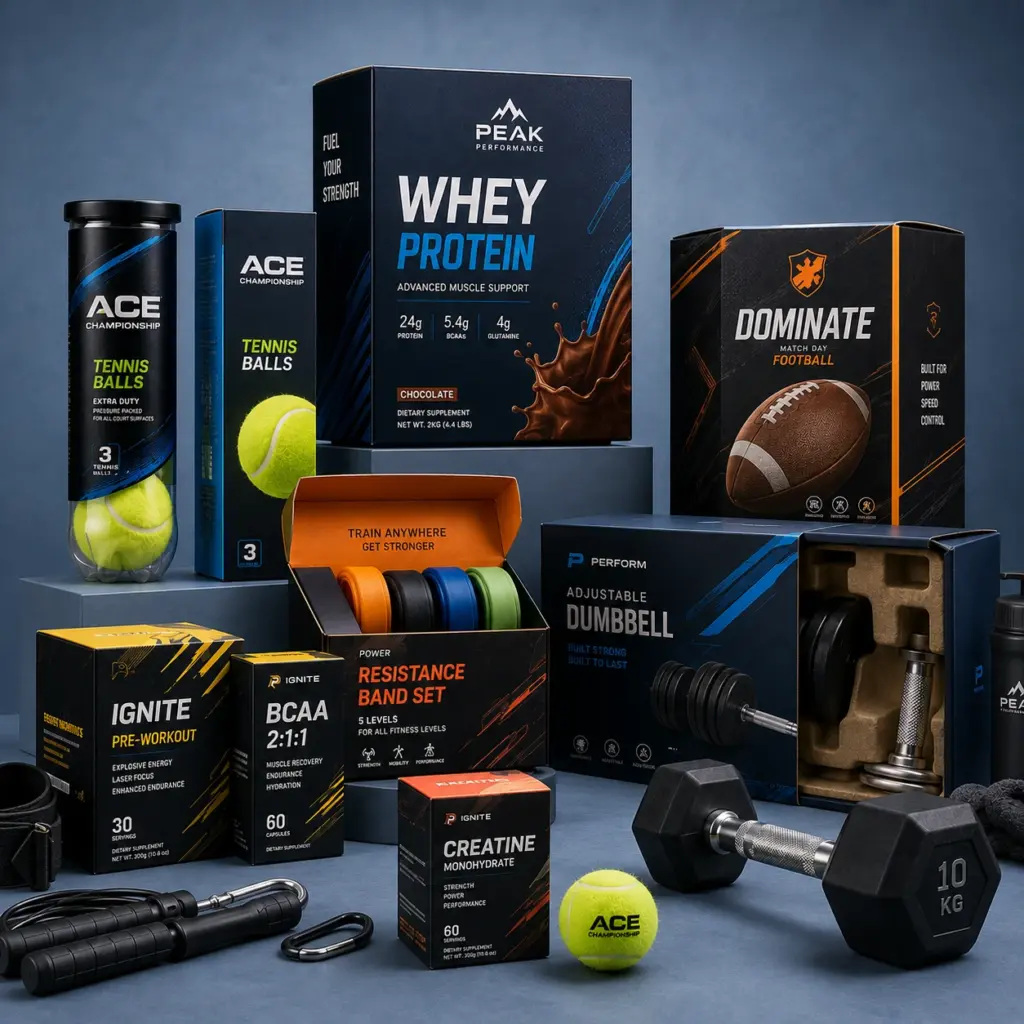 Sports Packaging packaging example
