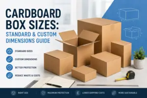 Cardboard Box Sizes: Standard & Custom Dimensions Guide