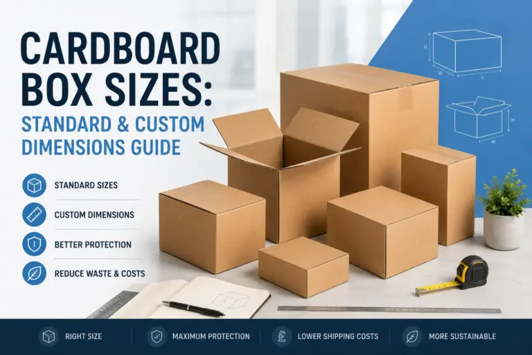 Cardboard Box Sizes: Standard & Custom Dimensions Guide