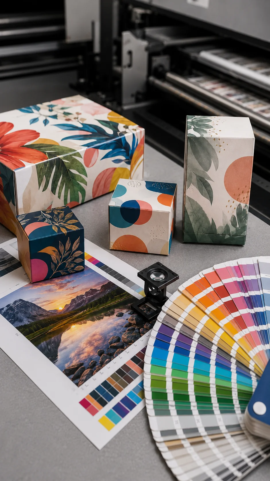 Offset lithographic printing used for detailed custom packaging
