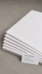 300gsm BSB card suitable for direct food use
