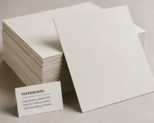 Custom printed folding card stock