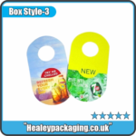 Promotional bottle neck tags for beverage bottles.