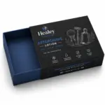Rigid sleeve box for premium aftershave gift packaging