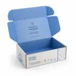 Custom cupcake mailer box for bakery packaging and delivery