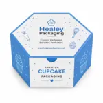 Premium hexagon cupcake box for bakery gift packaging