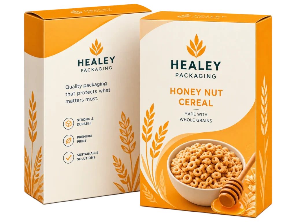 Cereal Packaging Boxes packaging example