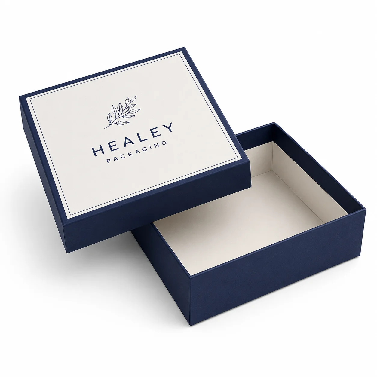 Lid and base gift box structure