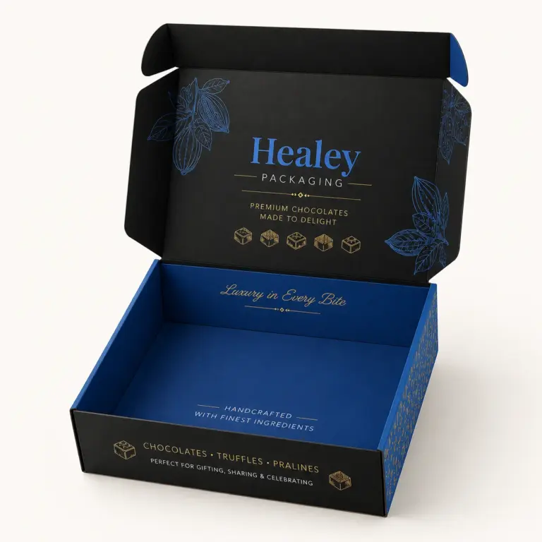 Luxury ballotin mailer box for premium chocolates