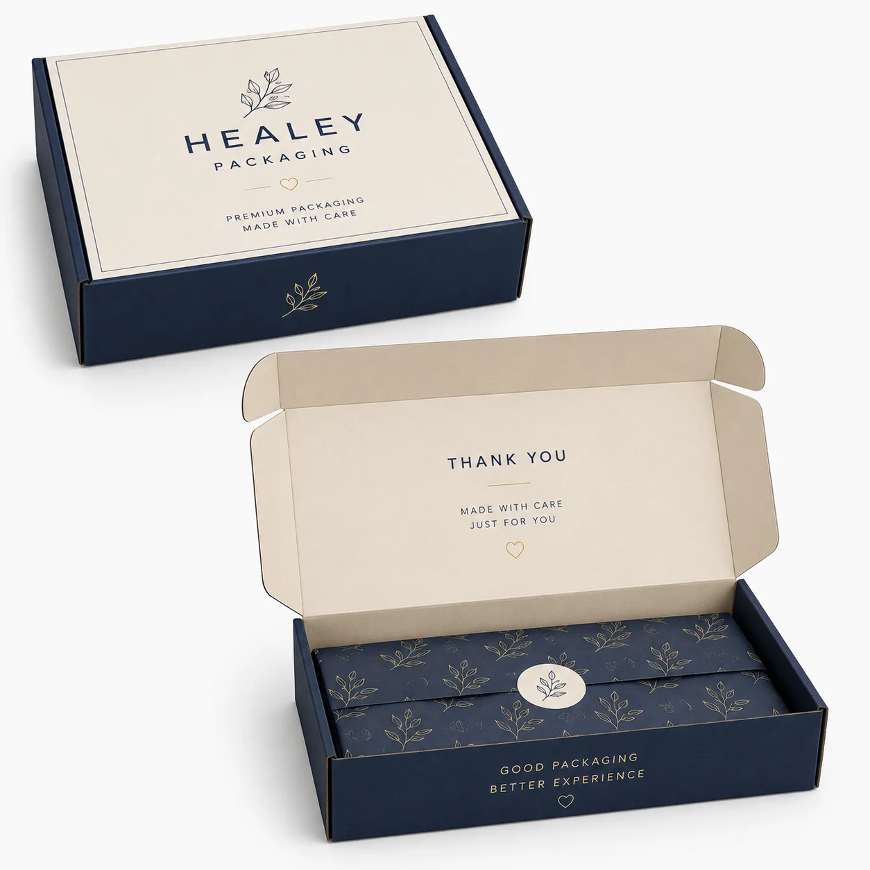 Gift mailer box structure