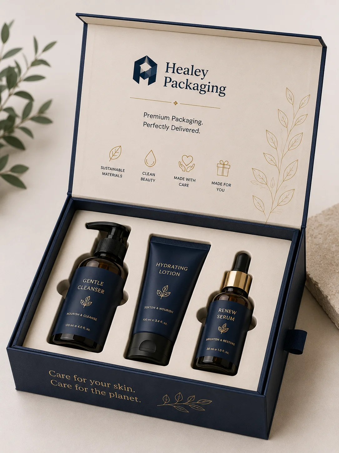 Personal care carton with fitted product insert