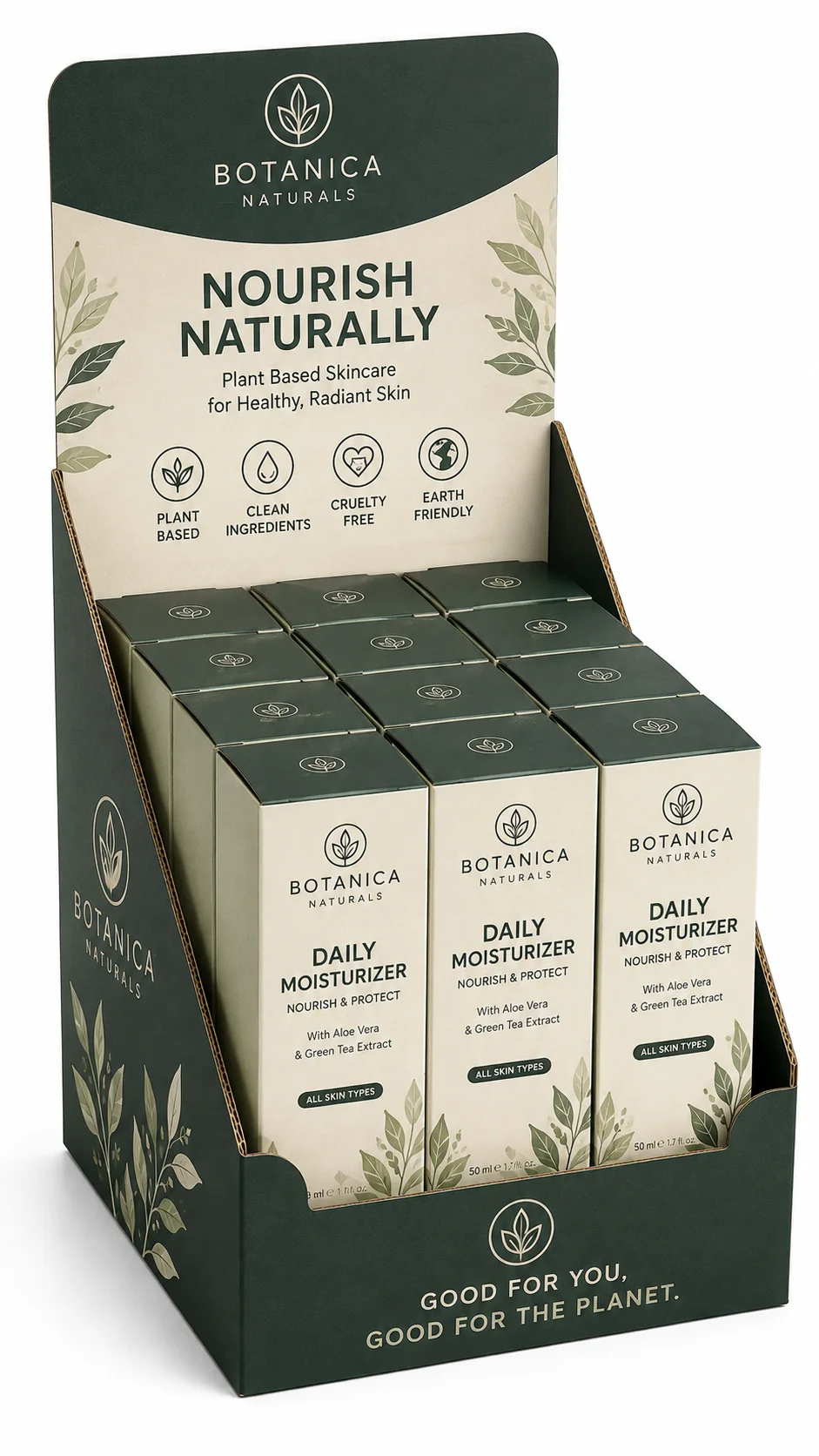 Shelf ready packaging for retail product display