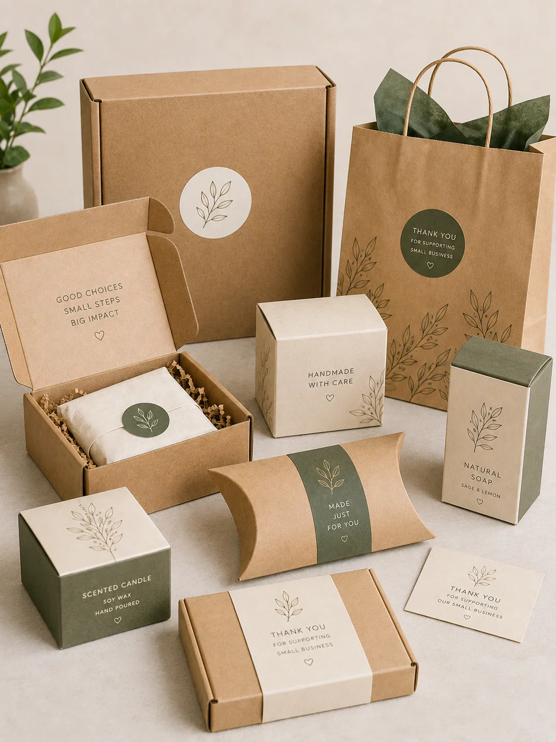 Custom paper packaging for small businesses