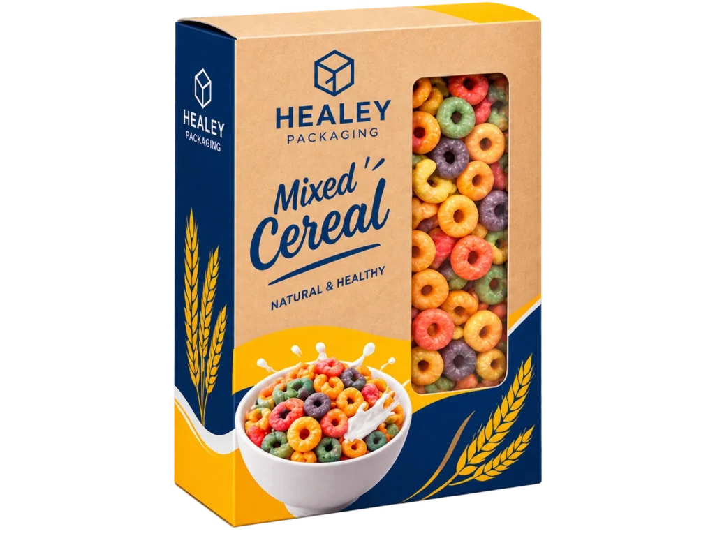 Cereal Packaging Boxes packaging example
