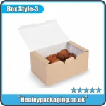 Kraft grease-resistant takeaway box for hot food