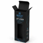 Custom black lip liner carton with front display window